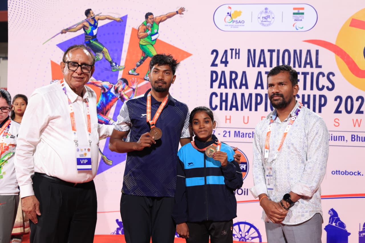 Para Athlete Running